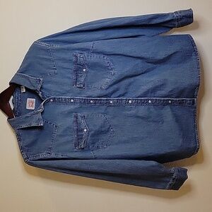 Levi's Classic Blue Button-Up Shirt